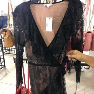 Black lace FREE PEOPLE DRESS